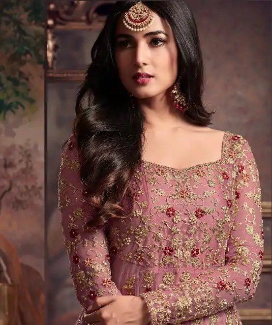 FC 5608 Pink Color Heavy Net Embroidery Sequence Salwar Suit Wedding, Party, Festive events, etc.  Expected Delivery  4-6 Working Days @3199/- | Casual Suits, Jump Suits, Salwar suit, Creative suits, Designer Suits, Palazzo Suits, Party Wear Suits, Patiala Suits, Straight Suits