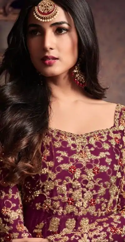 FC 5608 Purple Color Heavy Net Embroidery Sequence Salwar Suit Wedding, Party, Festive events, etc.  Expected Delivery  4-6 Working Days @3199/- | Casual Suits, Jump Suits, Salwar suit, Creative suits, Designer Suits, Palazzo Suits, Party Wear Suits, Patiala Suits, Straight Suits