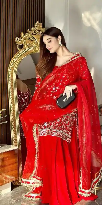 RTC 5621 Red Color Georgette Thread With Sequence Salwar Suit Wedding, Party, Festive, Events Etc. Expected Delivery 4-6 Working Days @2049/- | Casual Suits, Jump Suits, Salwar suit, Creative suits, Designer Suits, Palazzo Suits, Party Wear Suits, Patiala Suits, Straight Suits