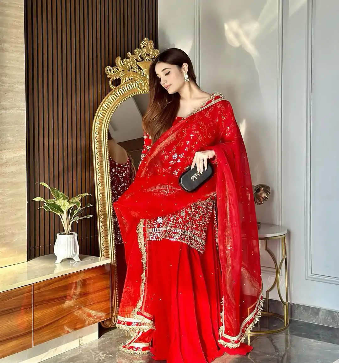 RTC 5621 Red Color Georgette Thread With Sequence Salwar Suit Wedding, Party, Festive, Events Etc. Expected Delivery 4-6 Working Days @2049/- | Casual Suits, Jump Suits, Salwar suit, Creative suits, Designer Suits, Palazzo Suits, Party Wear Suits, Patiala Suits, Straight Suits