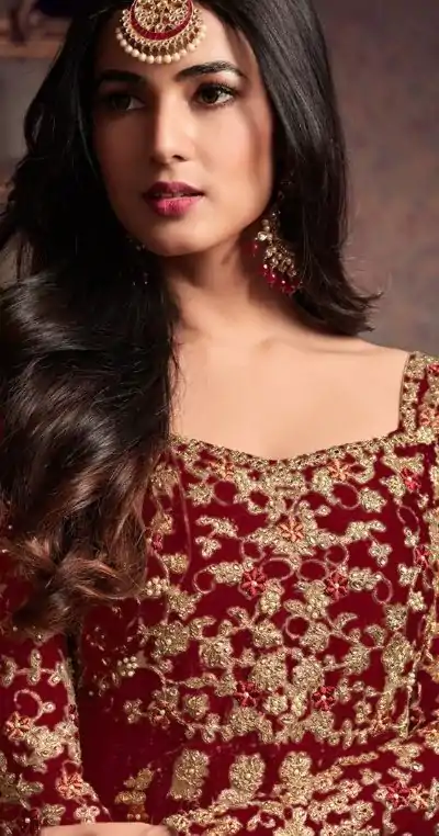 FC 5608 Red Color Heavy Net Embroidery Sequence Salwar Suit Wedding, Party, Festive events, etc.  Expected Delivery  4-6 Working Days @3199/- | Casual Suits, Jump Suits, Salwar suit, Creative suits, Designer Suits, Palazzo Suits, Party Wear Suits, Patiala Suits, Straight Suits