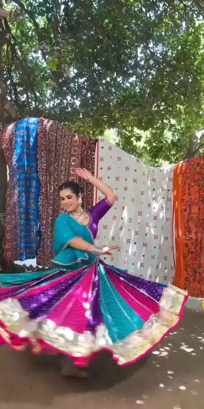 Ram 024 Blue Color Georgette Mirror Less khadi Print Lehenga Choli Casual, Wedding, Festive, Events Expected Delivery 4-6 Working Days @2649/- | Lehenga, Bollywood Lehenga, Creative Lehenga, Designer Lehenga, Embroidered Lehenga, Party Wear Lehenga