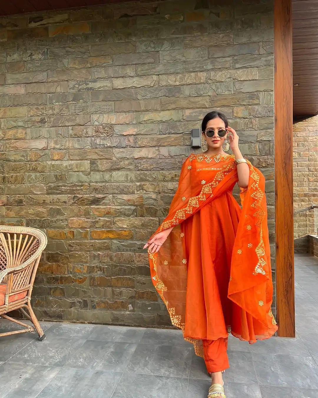 RTC 5625(A) Orange Color Georgette Coin Lace Border Salwar Suit Wedding, Party, Festive, Events Etc. Expected Delivery 4-6 Working Days @1899/- | Casual Suits, Jump Suits, Salwar suit, Creative suits, Designer Suits, Palazzo Suits, Party Wear Suits, Patiala Suits, Straight Suits