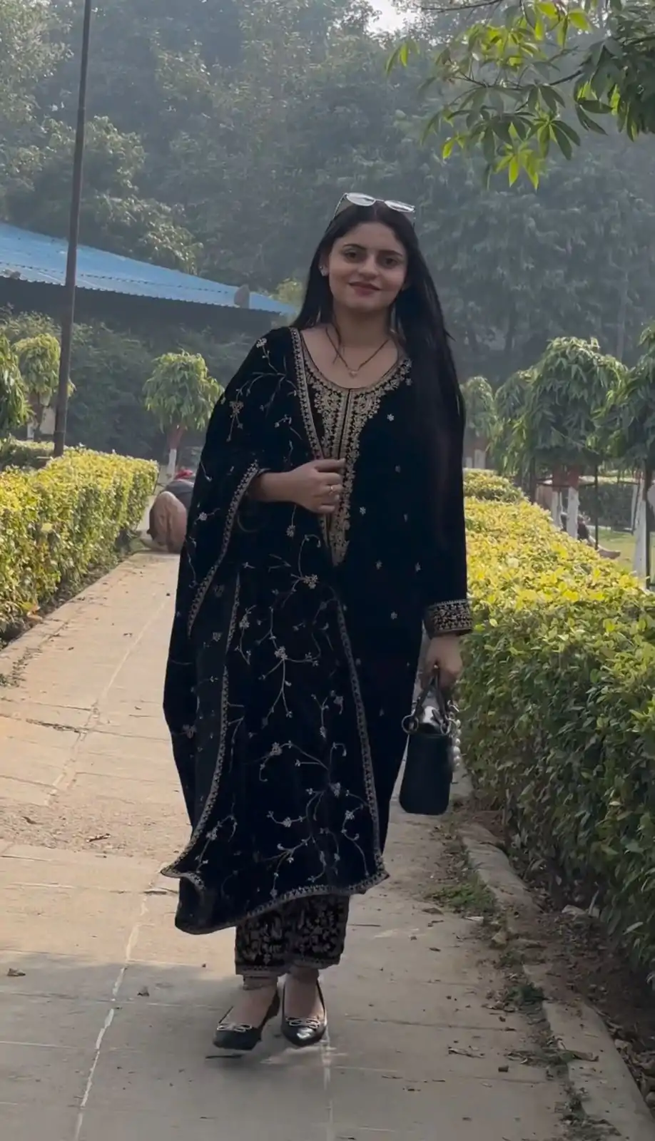 NSR 781 Black Color Heavy Viscose Velvet Embroidery Sequence Casual, Wedding, Party, Festive, Events Etc.4-6 Working Days @2199/- only | Casual Suits, Jump Suits, Salwar suit, Creative suits, Designer Suits, Palazzo Suits, Party Wear Suits, Patiala Suits, Straight Suits