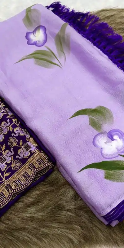 SSS 590 Purple Color Georgette Embroidery Sequence work Sequence lace Casual, Wedding, Festive, Events . Expected Delivery  4-6 Working Days @1699/- only | Designer Sarees, Embroidered Sarees, Sarees, Bollywood Sarees, Creative Sarees, Ethnic Saree, Modern Digital sarees, Party Wear Sarees
