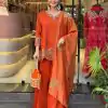 SRK 5234 Orange Color Faux Georgette With Heavy Embroidery Sequence Work Salwar Suit , Wedding, Party, Festive, Events Etc.4-6 Working Days@ 1999/-only | Casual Suits, Jump Suits, Salwar suit, Creative suits, Designer Suits, Palazzo Suits, Party Wear Suits, Patiala Suits, Straight Suits