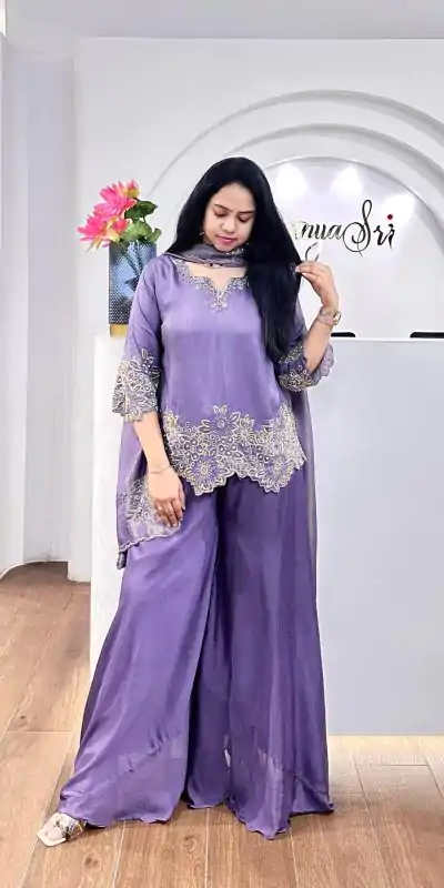 SRK 5234 Purple Color Faux Georgette With Heavy Embroidery Sequence Work Salwar Suit , Wedding, Party, Festive, Events Etc.4-6 Working Days@ 1999/-only | Casual Suits, Jump Suits, Salwar suit, Creative suits, Designer Suits, Palazzo Suits, Party Wear Suits, Patiala Suits, Straight Suits