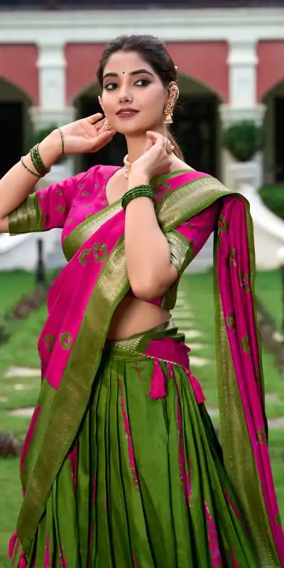  LNB1228 Pink Color Dole Silk Shikora Print Zari Border Lehenga Choli Wedding, Party, Festive, Events Etc. Delivery 4-6 Working Days Rs 2149 | Lehenga, Bollywood Lehenga, Creative Lehenga, Designer Lehenga, Embroidered Lehenga, Party Wear Lehenga