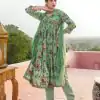  NILI Aliaa NX Pista Green Color Rayon Alia Cut With Embroidery Work Kurti Casual, Wedding, Party, Festive, Events Etc. 4-6 Working Days @1699/- | Kurti, Bollywood Kurti, Creative Kurtis, Designer Kurti, Party Wear Kurti, Selfie Kurti