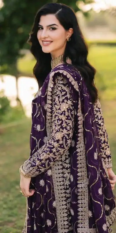 SRK 5238 Violet Color Faux Georgette With Embroidery Sequence With Beads Work Salwar Suit , Wedding, Party, Festive, Events Etc.4-6 Working Days@ 2399/-only | Casual Suits, Jump Suits, Salwar suit, Creative suits, Designer Suits, Palazzo Suits, Party Wear Suits, Patiala Suits, Straight Suits