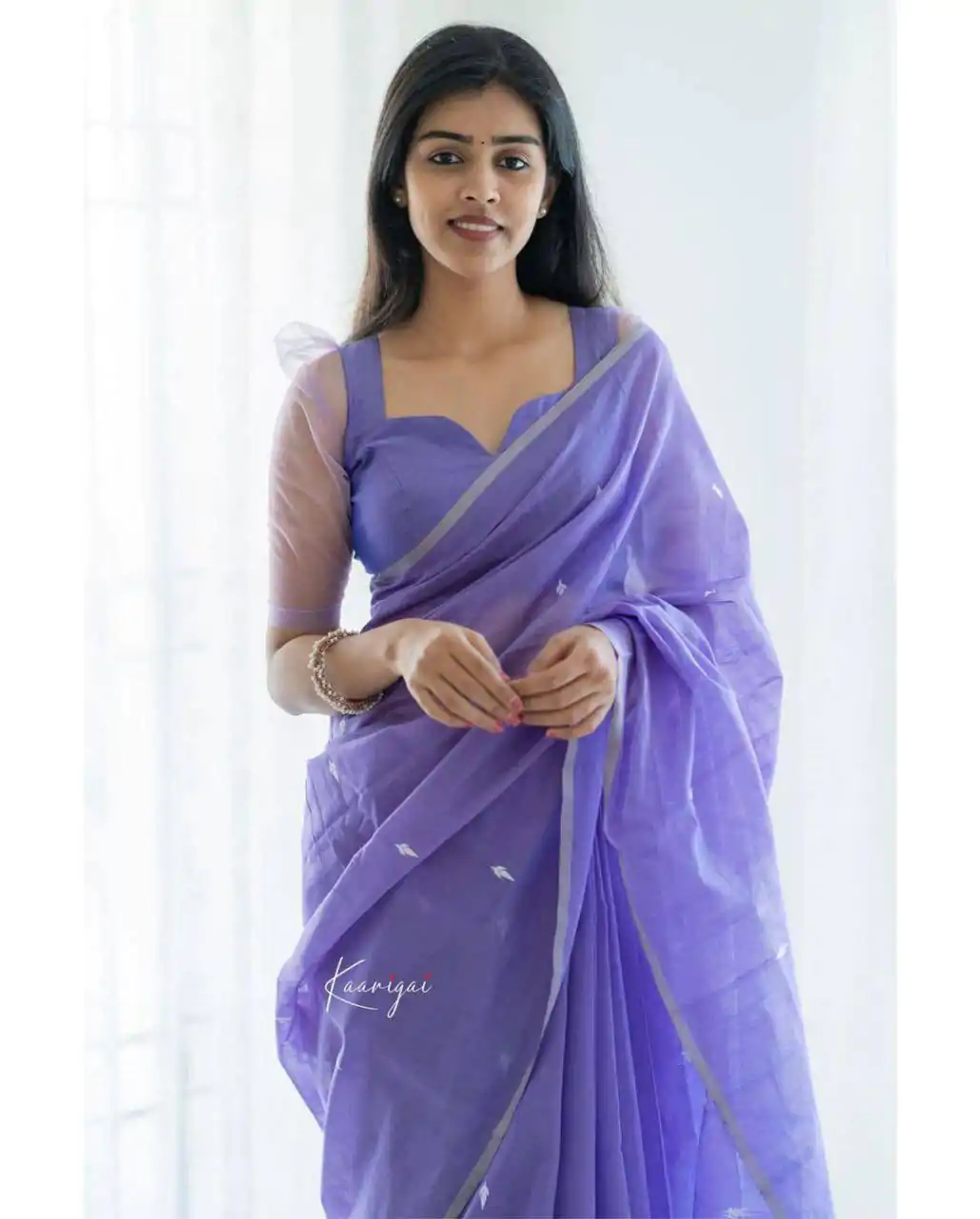KP 5063 Purple Color Soft Lilan Cotton Rich Pallu & Jacquard Work Saree Casual, Wedding, Festive, Events . Expected Delivery  4-6 Working Days @1349/- only                                                                                                                                             | Designer Sarees, Embroidered Sarees, Sarees, Bollywood Sarees, Creative Sarees, Ethnic Saree, Modern Digital sarees, Party Wear Sarees