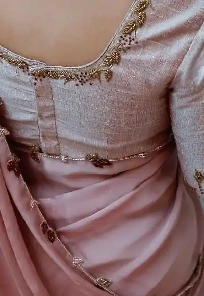 AC Lady Pink Color Rangoli Silk Handwork And Cutwork With Pearl Saree Casual, Wedding, Festive, Events . Expected Delivery  4-6 Working Days @1899/- only                                                                                                                                             | Designer Sarees, Embroidered Sarees, Sarees, Bollywood Sarees, Creative Sarees, Ethnic Saree, Modern Digital sarees, Party Wear Sarees