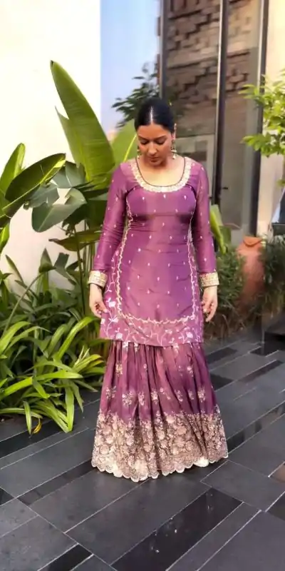 SRK 5240 Pink Color Twill Net With Heavy Embroidery Sequence Work Salwar Suit Casual, Wedding, Party, Festive, Events Etc.4-6 Working Days@ 2099/-only | Casual Suits, Jump Suits, Salwar suit, Creative suits, Designer Suits, Palazzo Suits, Party Wear Suits, Patiala Suits, Straight Suits