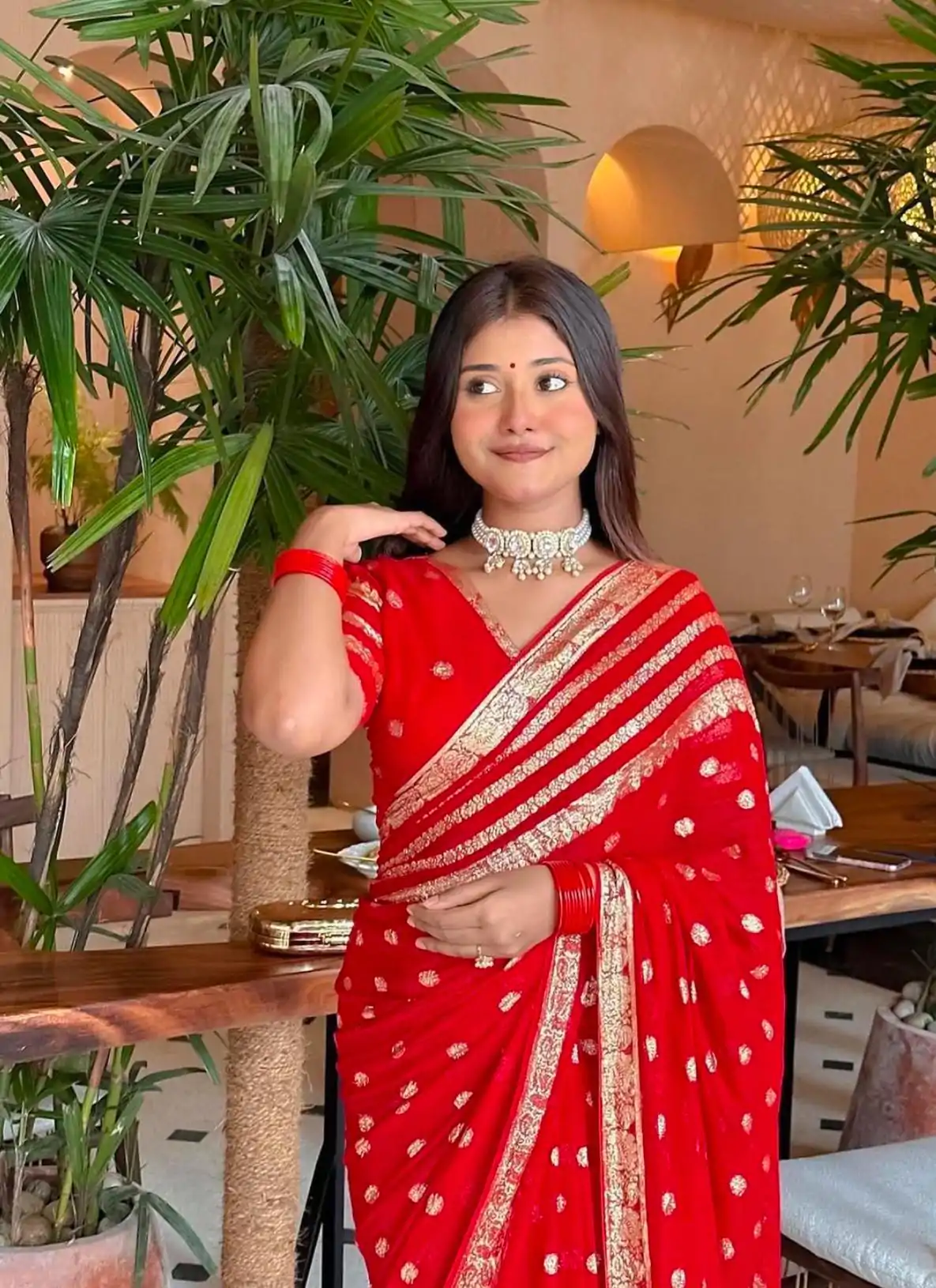 MS Pani Red Color Viscose Georgette With Pure Jacquard Zari Saree Casual, Wedding, Festive, Events . Expected Delivery  4-6 Working Days @1599/- only | Designer Sarees, Embroidered Sarees, Sarees, Bollywood Sarees, Creative Sarees, Ethnic Saree, Modern Digital sarees, Party Wear Sarees