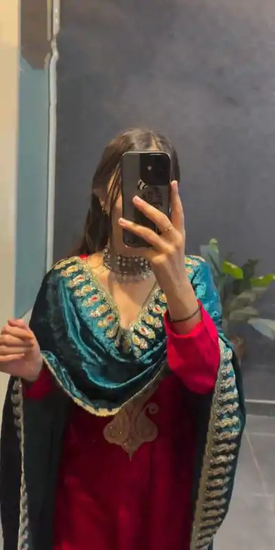 ZSR 3095 Red Color Velvet With Heavy Embroidery Sequence Salwar Suit Casual, Wedding, Party, Festive, Events Etc.4-6 Working Days@ 1999/-only  | Casual Suits, Jump Suits, Salwar suit, Creative suits, Designer Suits, Palazzo Suits, Party Wear Suits, Patiala Suits, Straight Suits