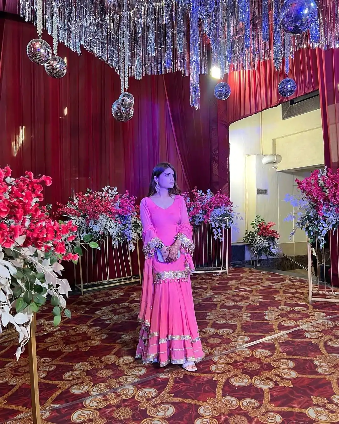 MF 445 Pink Color Chinon Silk 5mm Embroidery Sequence Work Salwar Suit Casual, Wedding, Party, Festive, Events Etc.4-6 Working Days@ 2149/-only | Casual Suits, Jump Suits, Salwar suit, Creative suits, Designer Suits, Palazzo Suits, Party Wear Suits, Patiala Suits, Straight Suits