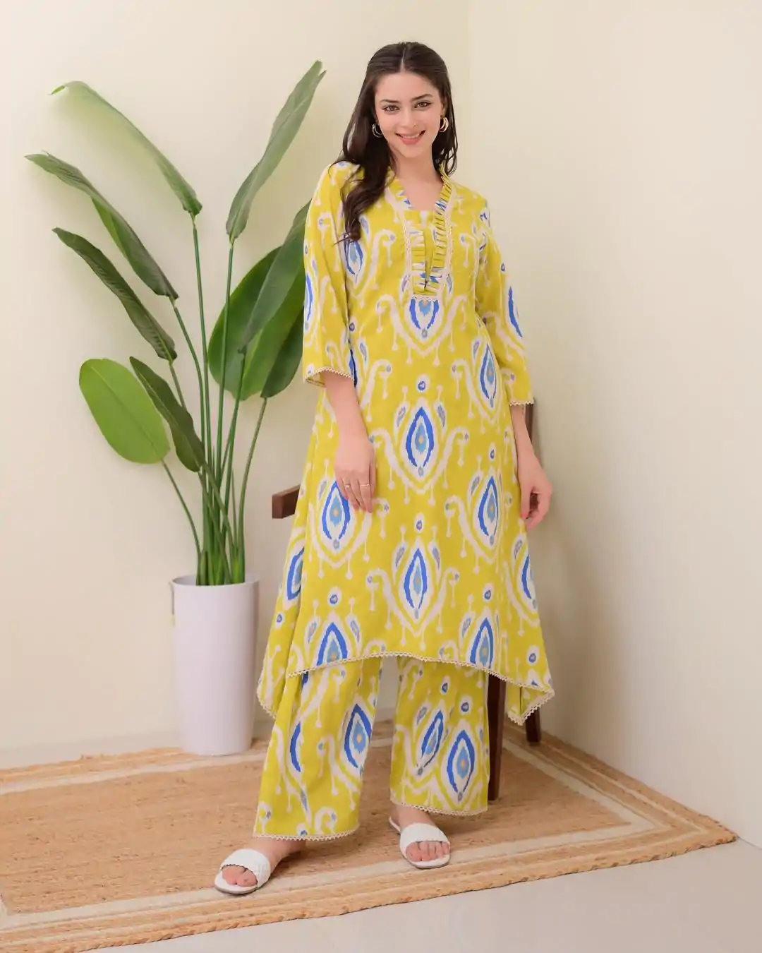 MF 752 Yellow Color Rayon Wood With Print Salwar Suit Casual, Wedding, Party, Festive, Events Etc.4-6 Working Days@ 1549/-only | Casual Suits, Jump Suits, Salwar suit, Creative suits, Designer Suits, Palazzo Suits, Party Wear Suits, Patiala Suits, Straight Suits