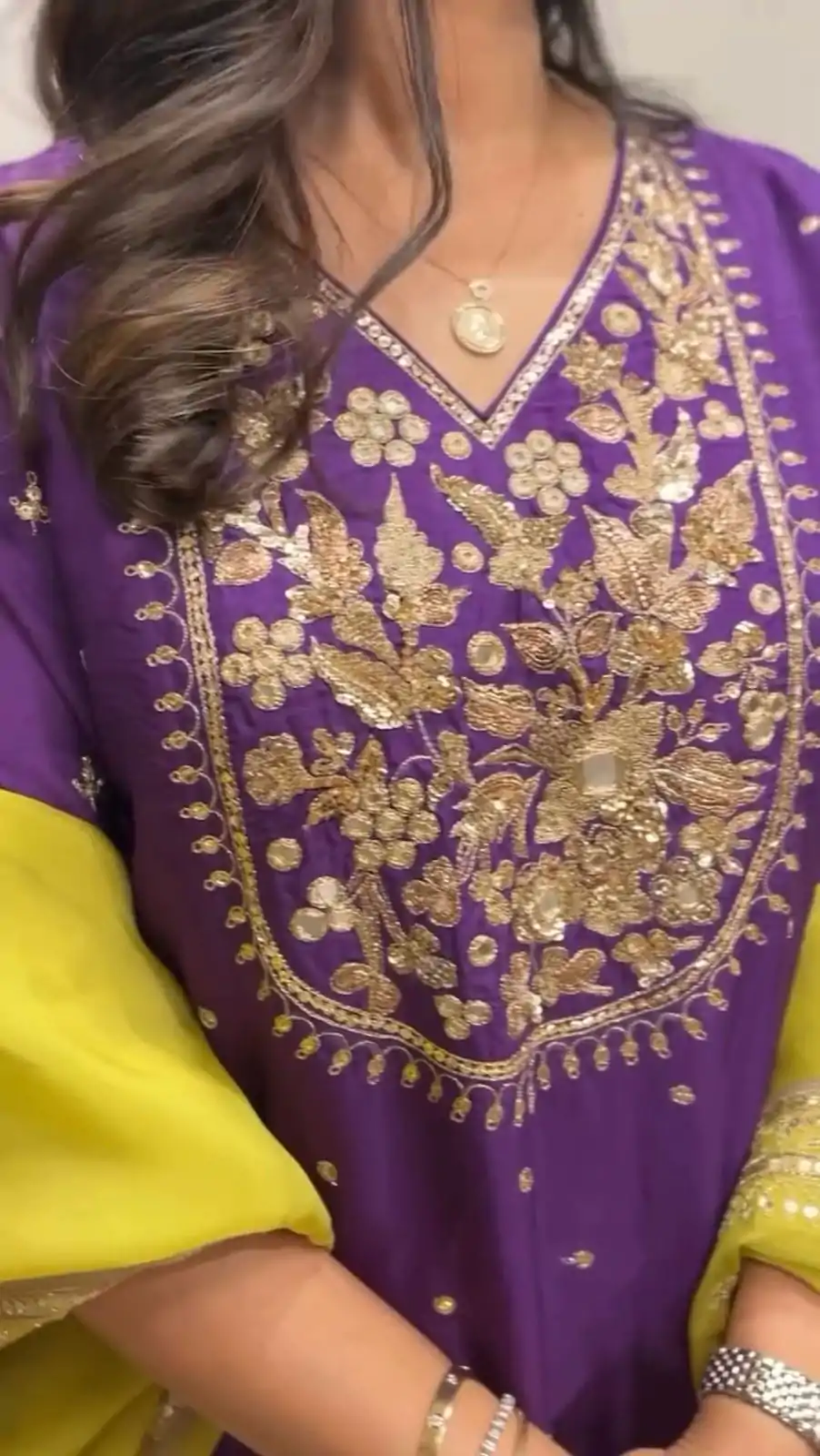 ZSR 3109 Purple Chinnon Silk With 5mm Embroidery Sequence Work Salwar Suit Casual, Wedding, Party, Festive, Events Etc.4-6 Working Days@ 1999/-only | Casual Suits, Jump Suits, Salwar suit, Creative suits, Designer Suits, Palazzo Suits, Party Wear Suits, Patiala Suits, Straight Suits