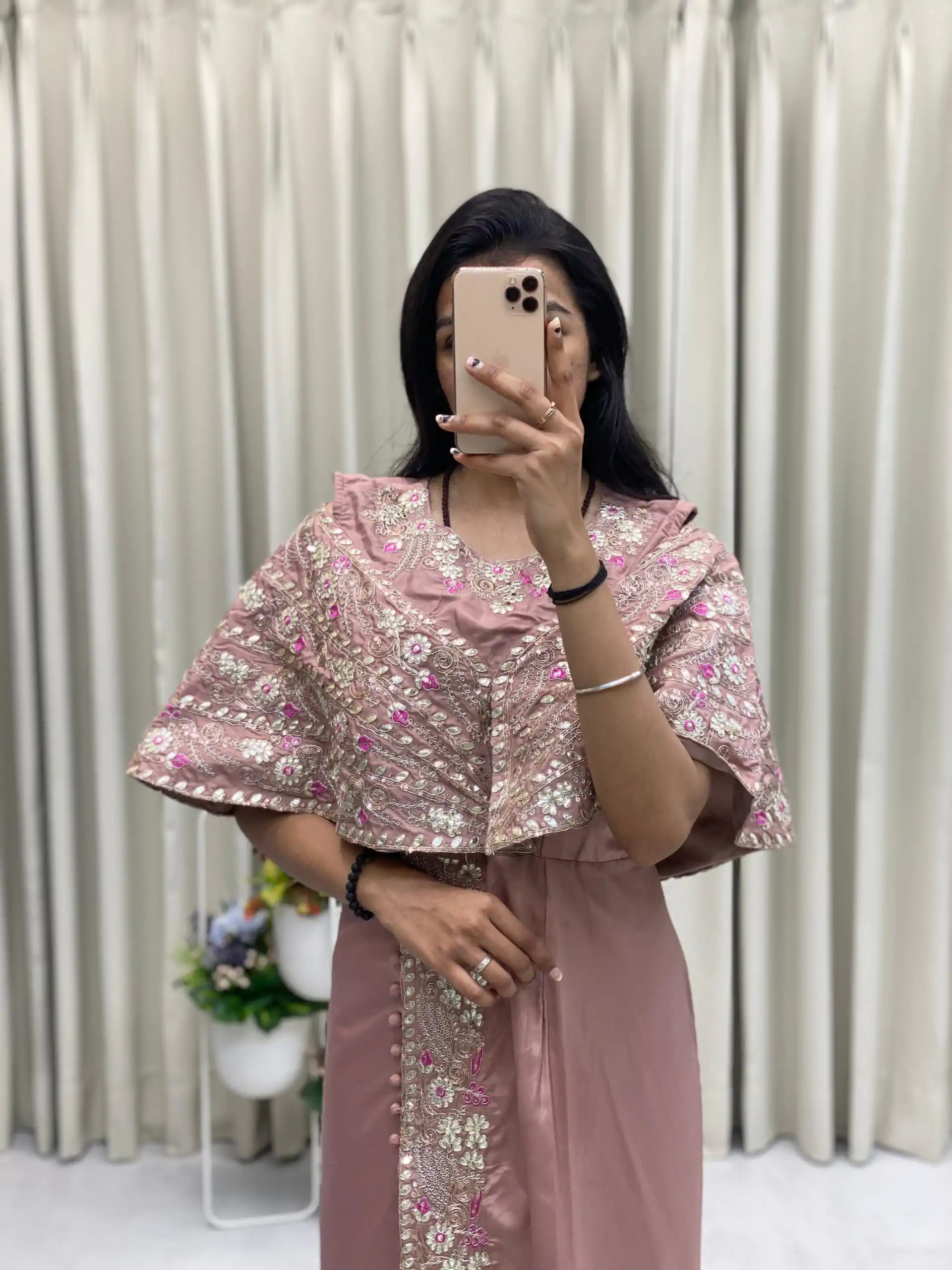 BE 327 Light Pink Color Crepe Silk Sequence Embroidery Foil Paper Work Salwar Suit Casual, Wedding, Party, Festive, Events Etc.4-6 Working Days@ 1899/-only | Casual Suits, Jump Suits, Salwar suit, Creative suits, Designer Suits, Palazzo Suits, Party Wear Suits, Patiala Suits, Straight Suits