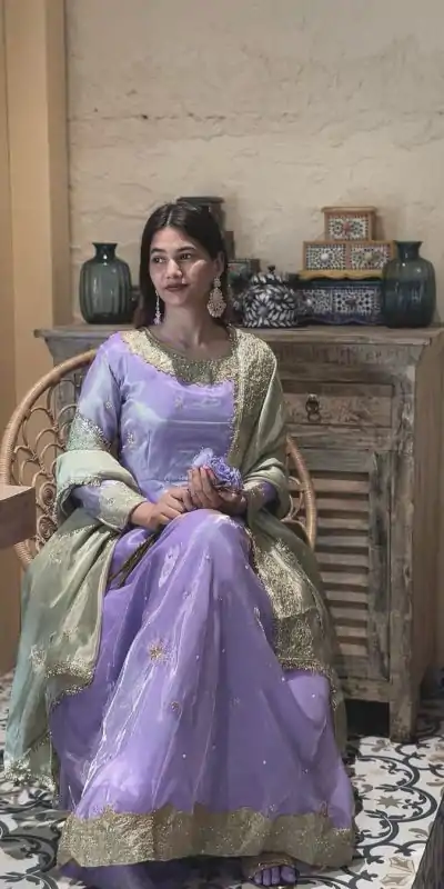 LG 1910 Purple Color Jimmy Choo Sequence Embroidery Rivet Moti Work Salwar Suit Casual, Wedding, Party, Festive, Events Etc.4-6 Working Days@ 2399/-only | Casual Suits, Jump Suits, Salwar suit, Creative suits, Designer Suits, Palazzo Suits, Party Wear Suits, Patiala Suits, Straight Suits