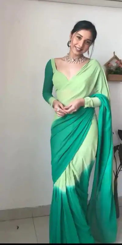 SC 222 Pista And Green Color Georgette Silk Multi Combination All over The Saree , Wedding, Festive, Events . Expected Delivery  4-6 Working Days @1549/-                                                                                                                                        | Designer Sarees, Embroidered Sarees, Sarees, Bollywood Sarees, Creative Sarees, Ethnic Saree, Modern Digital sarees, Party Wear Sarees