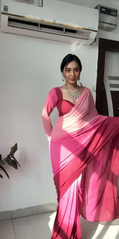 SC 216 Multi Color oft Georgette Silk Ready To Wear All Over Saree Casual, Wedding, Festive, Events . Expected Delivery  4-6 Working Days @1549/- only                                                                                                                                             | Designer Sarees, Embroidered Sarees, Sarees, Bollywood Sarees, Creative Sarees, Ethnic Saree, Modern Digital sarees, Party Wear Sarees