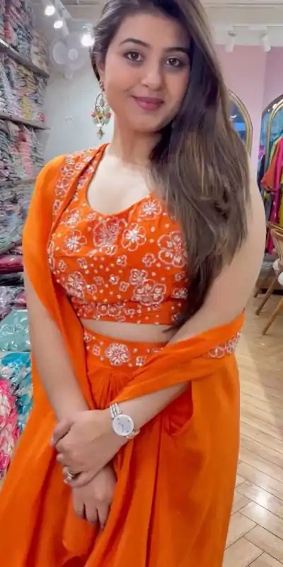 RTC 5859 Orange Color Satin Silk Thread With Sequence Dhoti Suit Casual, Wedding, Festive, Events. Expected Delivery  4-6 Working Days @1999/- only      | Casual Suits, Jump Suits, Salwar suit, Creative suits, Designer Suits, Palazzo Suits, Party Wear Suits, Patiala Suits, Straight Suits
