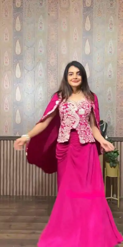 LG 1935 Pink Color Chinon Sequence Embroidery Work Dhoti Suit Casual, Wedding, Festive, Events. Expected Delivery  4-6 Working Days @1999/- only      | Casual Suits, Jump Suits, Salwar suit, Creative suits, Designer Suits, Palazzo Suits, Party Wear Suits, Patiala Suits, Straight Suits