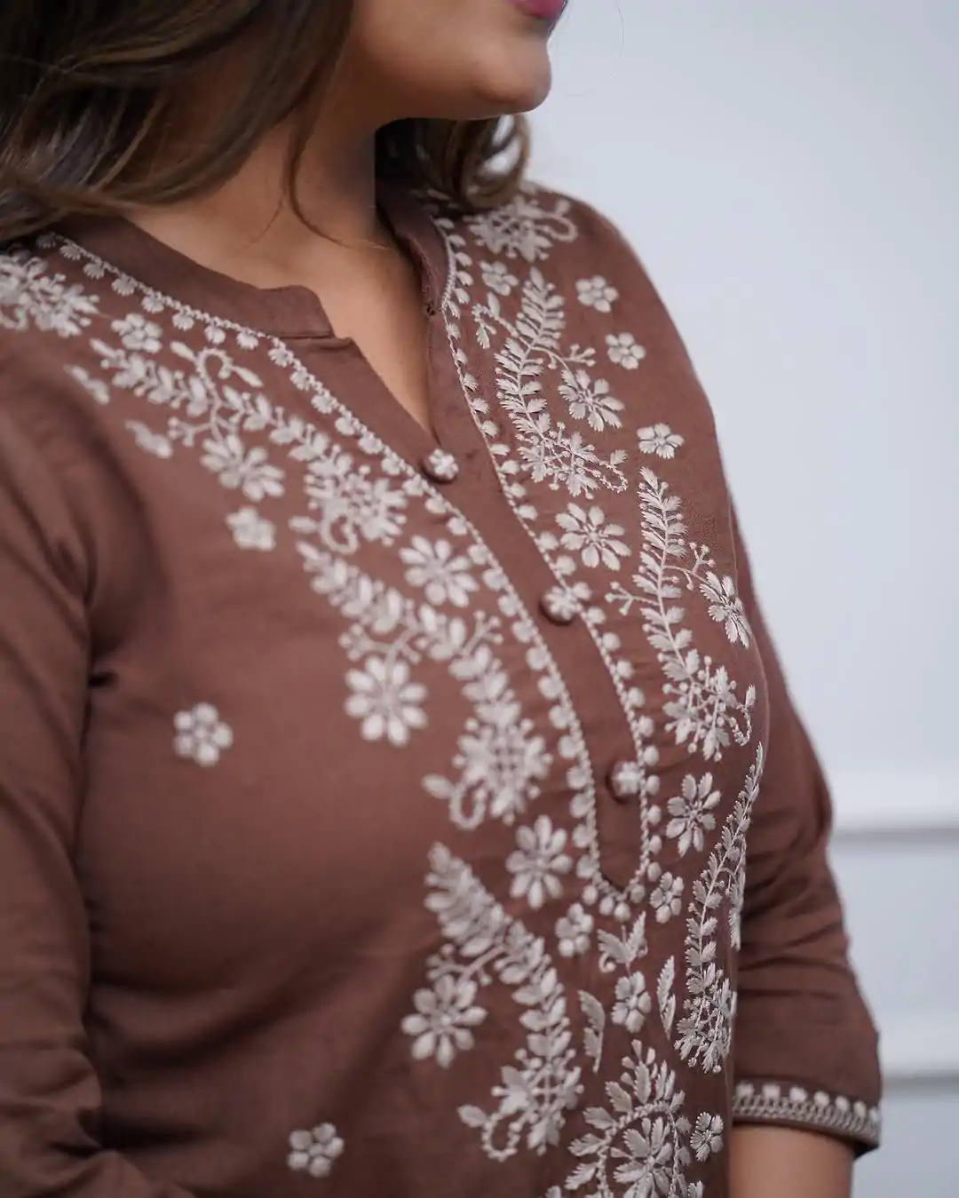 BE 340 Brown Color Rayon Embroidery Work Salwar Suit Casual, Wedding, Festive, Events . Expected Delivery  4-6 Working Days @1649/- only      | Casual Suits, Jump Suits, Salwar suit, Creative suits, Designer Suits, Palazzo Suits, Party Wear Suits, Patiala Suits, Straight Suits