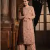 FC 5391 Peach Color Net With Coding Sequence Work Salwar Suit Casual, Wedding, Party, Festive, Events Etc.4-6 Working Days@ 2699/-only | Casual Suits, Jump Suits, Salwar suit, Creative suits, Designer Suits, Palazzo Suits, Party Wear Suits, Patiala Suits, Straight Suits