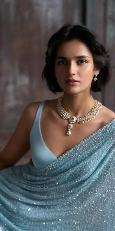 DF 3449Sky Blue Color Georgette Khichdi Sequence Work Saree Casual, Wedding, Festive, Events . Expected Delivery  4-6 Working Days @1899/- only                                                                                                                                           | Designer Sarees, Embroidered Sarees, Sarees, Bollywood Sarees, Creative Sarees, Ethnic Saree, Modern Digital sarees, Party Wear Sarees