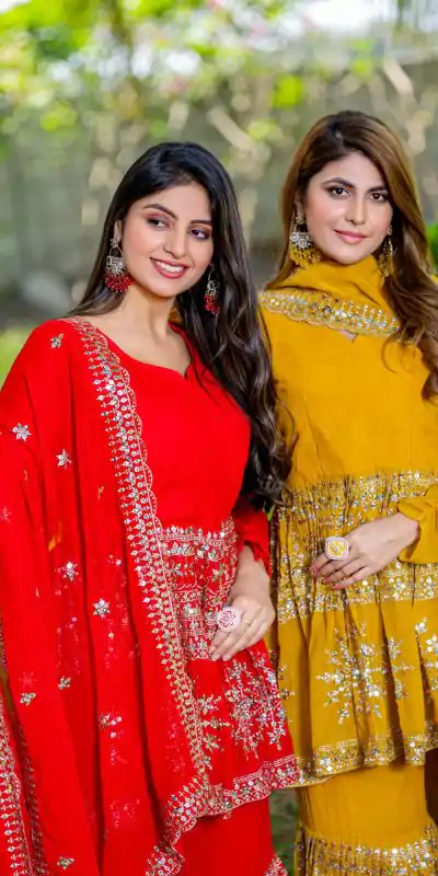 Ram 094 Red Color Georgette 7mm Sequence Work Salwar Suit Casual, Wedding, Festive, Events . Expected Delivery  4-6 Working Days @2349/- only      | Casual Suits, Jump Suits, Salwar suit, Creative suits, Designer Suits, Palazzo Suits, Party Wear Suits, Patiala Suits, Straight Suits