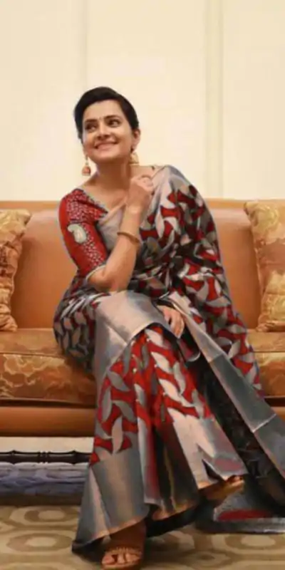  MS 172 Red Color Soft Litchi Silk All Over Weaving Saree Casual, Wedding, Festive, Events . Expected Delivery  4-6 Working Days @1199/- only      | Designer Sarees, Embroidered Sarees, Sarees, Bollywood Sarees, Creative Sarees, Ethnic Saree, Modern Digital sarees, Party Wear Sarees