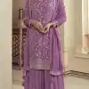 FC 66841 Light Violet Color Chinon Embroidery Multi Work Salwar Suit Casual, Wedding, Party, Festive, Events Etc.4-6 Working Days@ 2299/-only | Casual Suits, Jump Suits, Salwar suit, Creative suits, Designer Suits, Palazzo Suits, Party Wear Suits, Patiala Suits, Straight Suits