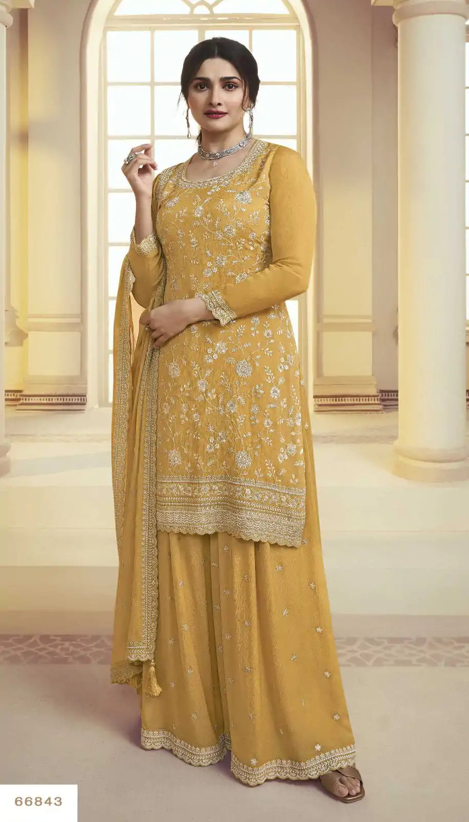 FC 66841 Yellow Color Chinon Embroidery Multi Work Salwar Suit Casual, Wedding, Party, Festive, Events Etc.4-6 Working Days@ 2299/-only | Casual Suits, Jump Suits, Salwar suit, Creative suits, Designer Suits, Palazzo Suits, Party Wear Suits, Patiala Suits, Straight Suits