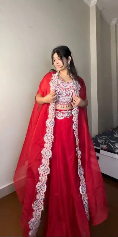 BE 338 Red Color Georgette Sequence Diamond Work Dhoti Suit Casual, Wedding, Festive, Events . Expected Delivery 4-6 Working Days @1999/- only | Casual Suits, Jump Suits, Salwar suit, Creative suits, Designer Suits, Palazzo Suits, Party Wear Suits, Patiala Suits, Straight Suits