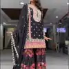 KF 1680 Black Color Georgette Sequences Work Salwar Suit Casual, Wedding, Festive, Events . Expected Delivery  4-6 Working Days @2199/- only      | Casual Suits, Jump Suits, Salwar suit, Creative suits, Designer Suits, Palazzo Suits, Party Wear Suits, Patiala Suits, Straight Suits