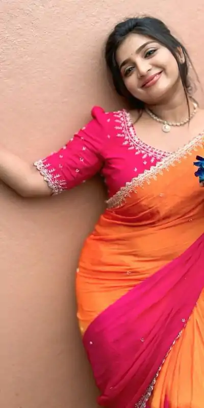  AC Soniya2 Orange Pink Color Chinnon Embroidery Sequence Saree Casual, Wedding, Festive, Events . Expected Delivery  4-6 Working Days @1949/- only      | Designer Sarees, Embroidered Sarees, Sarees, Bollywood Sarees, Creative Sarees, Ethnic Saree, Modern Digital sarees, Party Wear Sarees