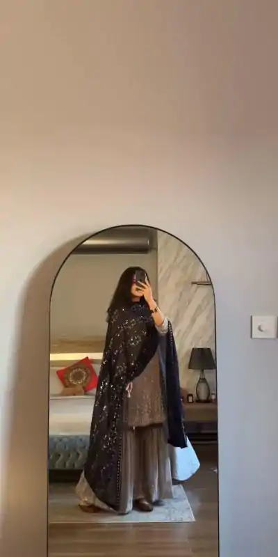 SRK 5246 Grey Color Faux Georgette Embroidery Sequence Beads Work Salwar Suit Casual, Wedding, Party, Festive, Events Etc.4-6 Working Days@ 2099/-only | Casual Suits, Jump Suits, Salwar suit, Creative suits, Designer Suits, Palazzo Suits, Party Wear Suits, Patiala Suits, Straight Suits