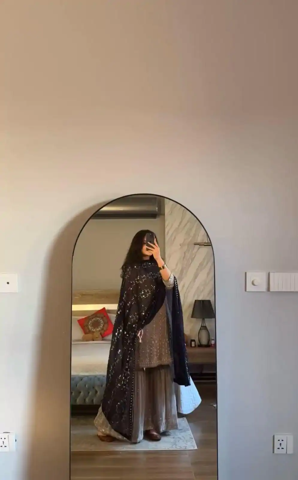 SRK 5246 Grey Color Faux Georgette Embroidery Sequence Beads Work Salwar Suit Casual, Wedding, Party, Festive, Events Etc.4-6 Working Days@ 2099/-only | Casual Suits, Jump Suits, Salwar suit, Creative suits, Designer Suits, Palazzo Suits, Party Wear Suits, Patiala Suits, Straight Suits