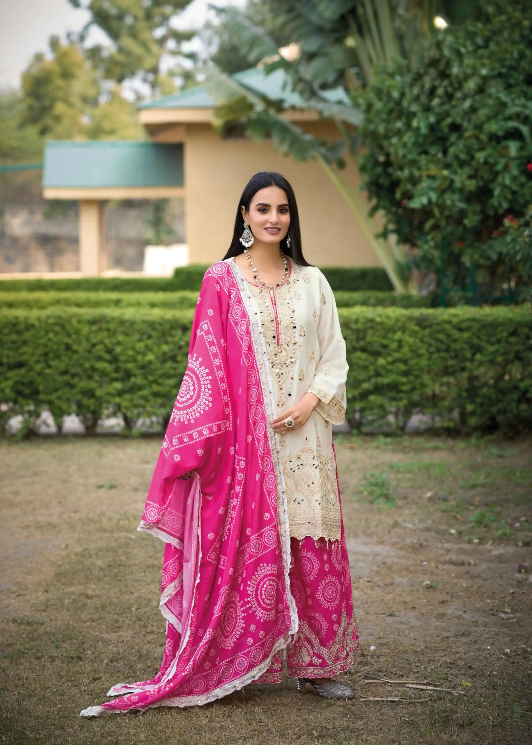KF 1679 Pink Color Chinon Sequence Mirror Hand Work Salwar Suit Casual, Wedding, Festive, Events . Expected Delivery  4-6 Working Days @2299/- only      | Casual Suits, Jump Suits, Salwar suit, Creative suits, Designer Suits, Palazzo Suits, Party Wear Suits, Patiala Suits, Straight Suits