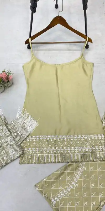 LG 192 Pista Color Micro With Net Embroidered Belt Sequence Salwar Suit Casual, Wedding, Party, Festive, Events Etc.4-6 Working Days@ 2099/-only | Casual Suits, Jump Suits, Salwar suit, Creative suits, Designer Suits, Palazzo Suits, Party Wear Suits, Patiala Suits, Straight Suits