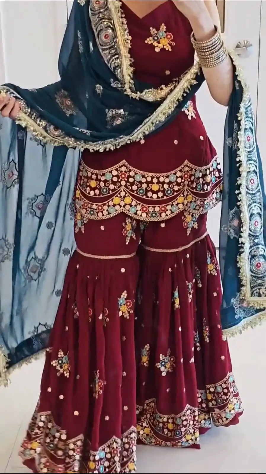 NSR 844 Red Color Georgette Sequence Work Salwar Suit Casual, Wedding, Festive, Events . Expected Delivery  4-6 Working Days @2199/- only      | Casual Suits, Jump Suits, Salwar suit, Creative suits, Designer Suits, Palazzo Suits, Party Wear Suits, Patiala Suits, Straight Suits