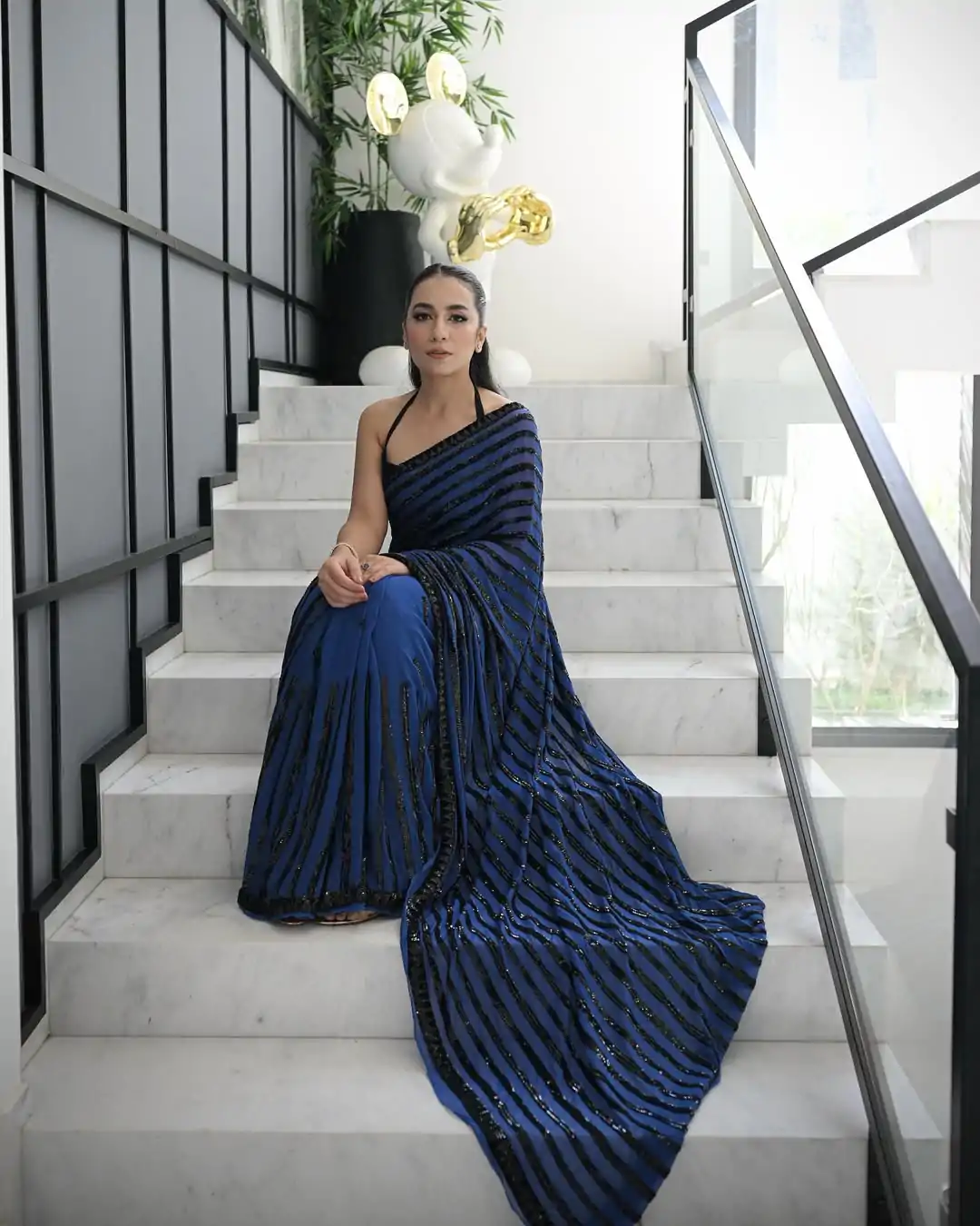 JR 633 Navy Blue Color Georgette Sequence Work Saree Casual, Wedding, Festive, Events . Expected Delivery  4-6 Working Days @1899/- only                                                                                                                                           | Designer Sarees, Embroidered Sarees, Sarees, Bollywood Sarees, Creative Sarees, Ethnic Saree, Modern Digital sarees, Party Wear Sarees