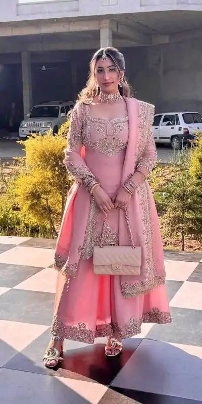 ZSR 3114 Pink Color Chinon Embroidery Sequence Work Salwar Suit Casual, Wedding, Festive, Events . Expected Delivery 4-6 Working Days @1999/- only | Casual Suits, Jump Suits, Salwar suit, Creative suits, Designer Suits, Palazzo Suits, Party Wear Suits, Patiala Suits, Straight Suits