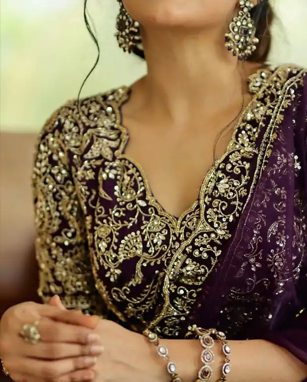 BT 421 Purple Color Soft Organza Silk Thread Sequence Work Saree Casual, Wedding, Festive, Events . Expected Delivery  4-6 Working Days @1949/- only                                                                                                                                             | Designer Sarees, Embroidered Sarees, Sarees, Bollywood Sarees, Creative Sarees, Ethnic Saree, Modern Digital sarees, Party Wear Sarees