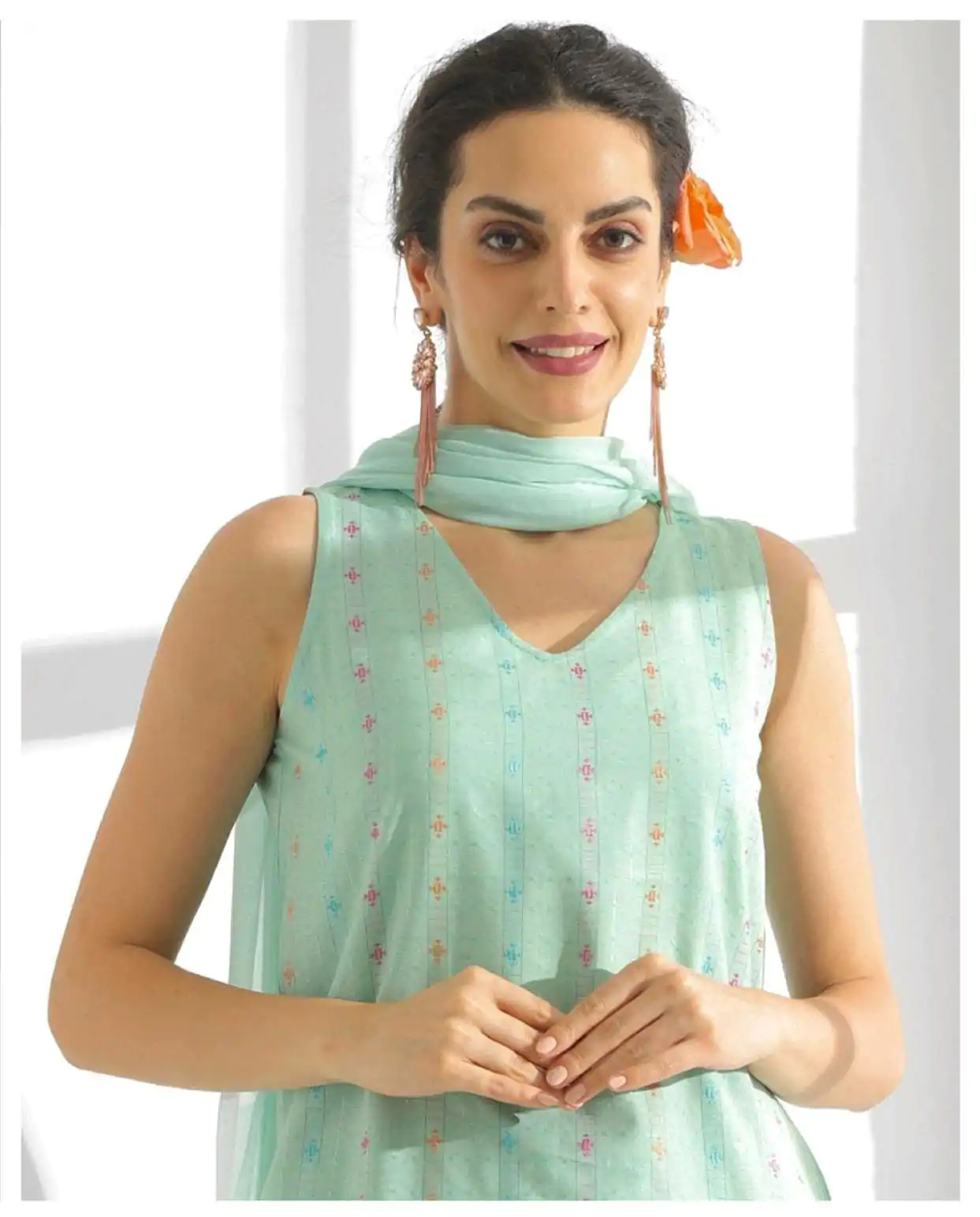 INLI Ghibli Sky Blue Color Pure Cotton Print Salwar Suit Casual, Wedding, Party, Festive, Events Etc.4-6 Working Days@ 1499/-only | Casual Suits, Jump Suits, Salwar suit, Creative suits, Designer Suits, Palazzo Suits, Party Wear Suits, Patiala Suits, Straight Suits