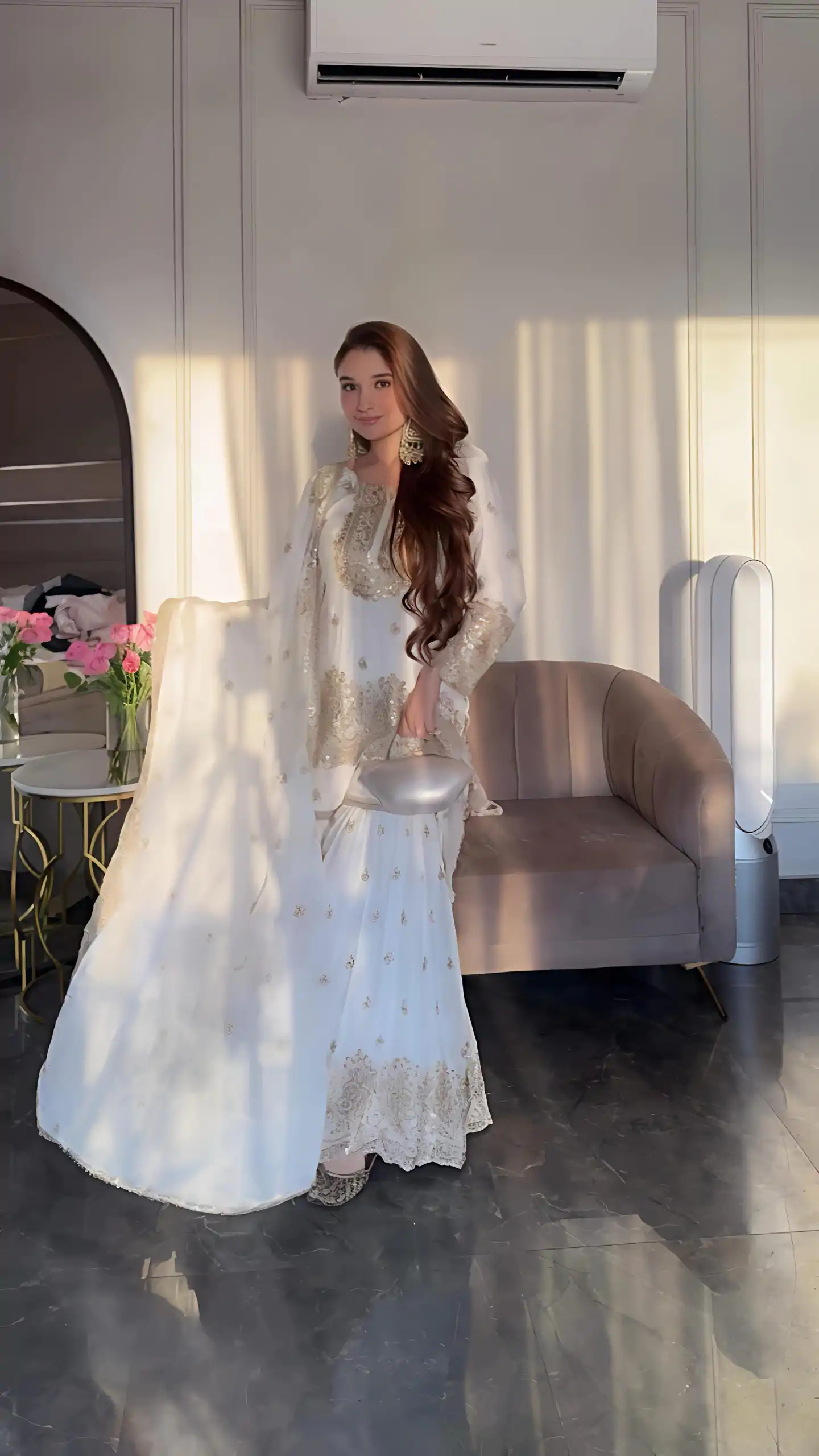 SR 1673 White Color Chinon Silk Embroidery Sequence Work Salwar Suit Casual, Wedding, Festive, Events . Expected Delivery  4-6 Working Days @2099/- only      | Casual Suits, Jump Suits, Salwar suit, Creative suits, Designer Suits, Palazzo Suits, Party Wear Suits, Patiala Suits, Straight Suits