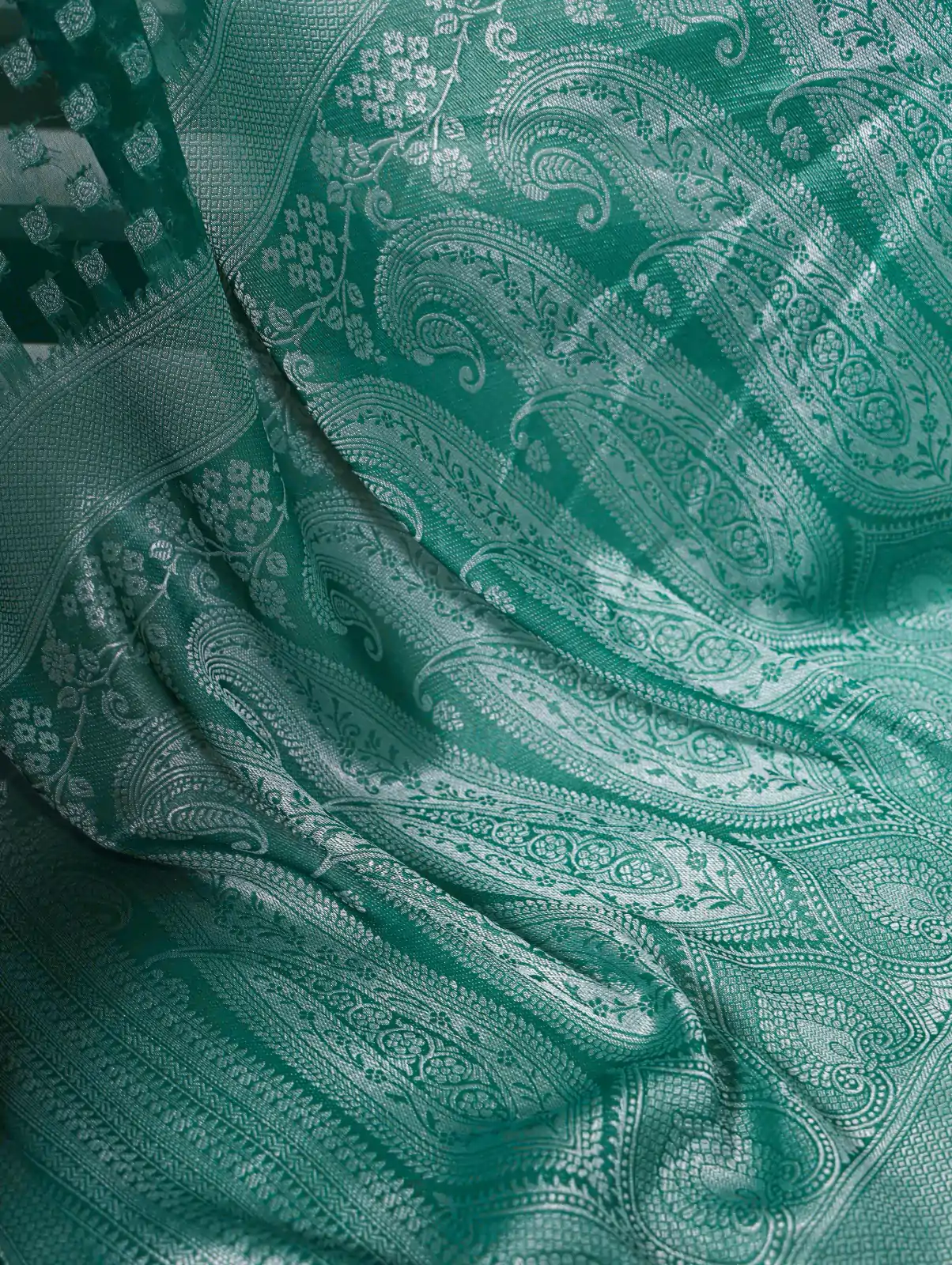 YNF 7901 Firozi Color Nylon Georgette Zari Weaving Work Saree Casual, Wedding, Festive, Events . Expected Delivery 4-6 Working Days @1599/- only | Designer Sarees, Embroidered Sarees, Sarees, Bollywood Sarees, Creative Sarees, Ethnic Saree, Modern Digital sarees, Party Wear Sarees