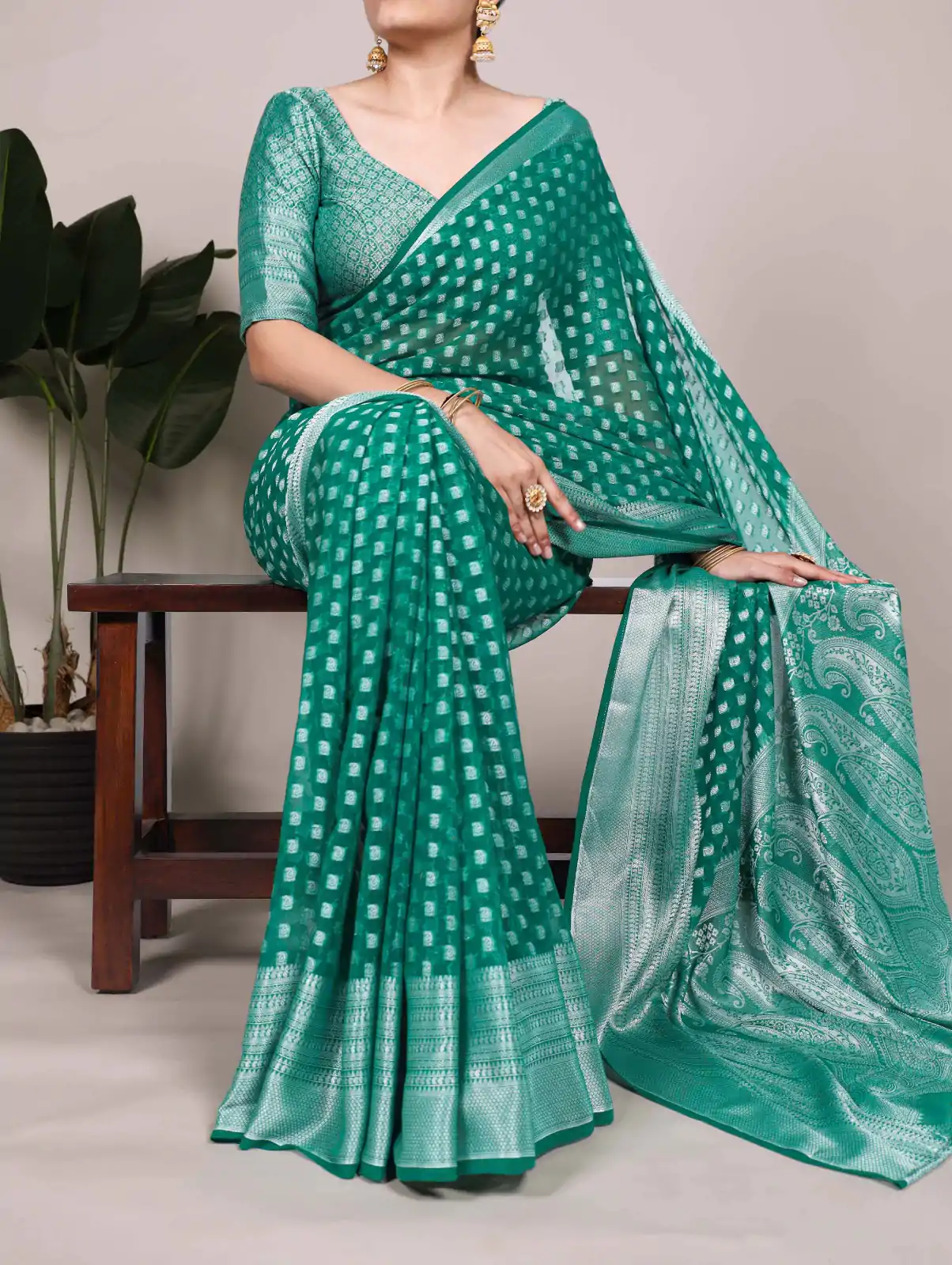 YNF 7901 Firozi Color Nylon Georgette Zari Weaving Work Saree Casual, Wedding, Festive, Events . Expected Delivery 4-6 Working Days @1599/- only | Designer Sarees, Embroidered Sarees, Sarees, Bollywood Sarees, Creative Sarees, Ethnic Saree, Modern Digital sarees, Party Wear Sarees